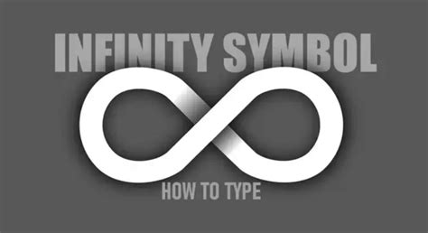 How to Type Infinity Symbol on Keyboard [Mac and Windows] - TechOwns