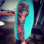 Peacock Skull tattoo sleeve - Best Tattoo Ideas Gallery