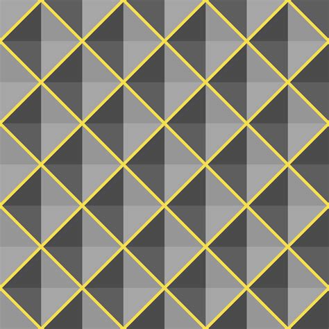 Seamless Background Pattern Gray Diamond Shape Yellow Lines 15025683 ...