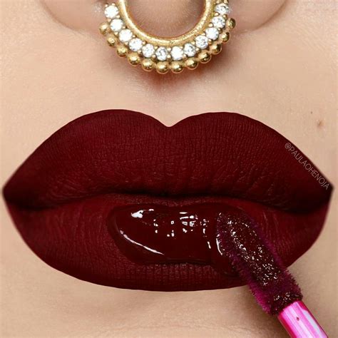 Show Off @makeuprevue Red Lipstick Shades, Kylie Lipstick, Dark Red Lips, Matte Lips, Lipstick ...