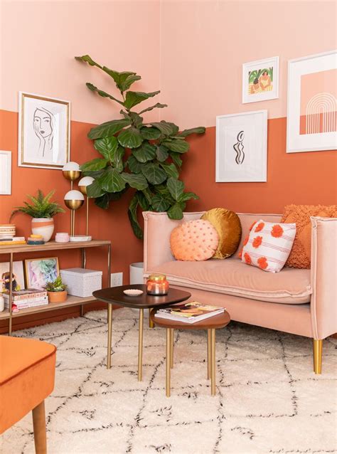 color adventures: an orange-inspired living room! - Oh Joy! | Living room orange, Colourful ...