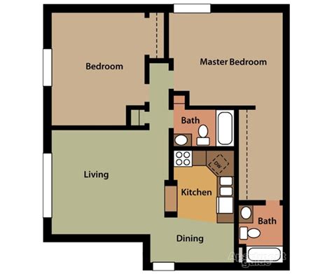 Floor Plans – Willow Run Apartments