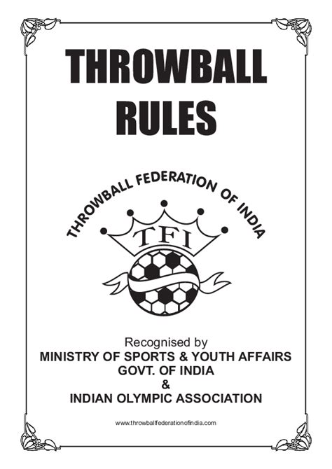 (PDF) throwball Rules 2013 | Raveendra Hujaratti - Academia.edu