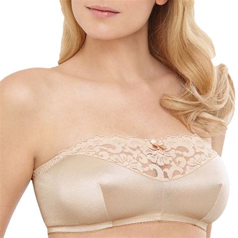 Glamorise Complete Comfort Stretch Cup Wireless Unlined Bandeau ...