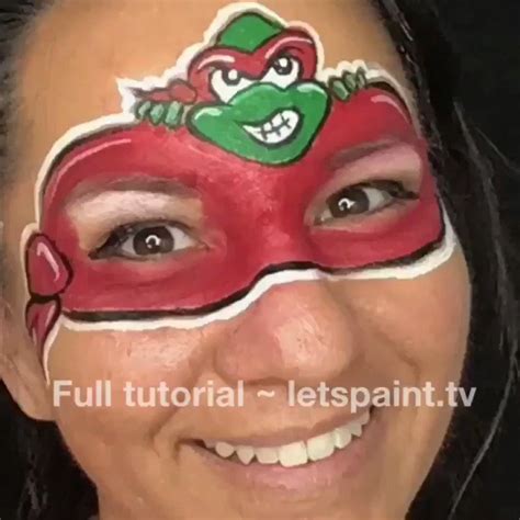 Ninja Turtle Face Paint