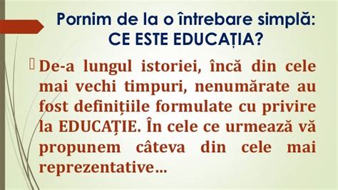 Ziua Internationala a Educatiei