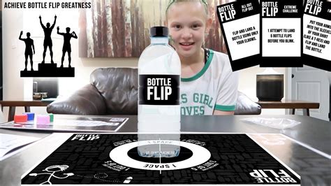 BOTTLE FLIP THE GAME Challenging Board Game for Bottle Flipping! - YouTube