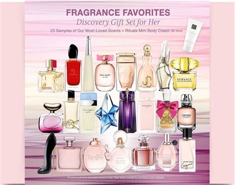 Women's Fragrance Favorites 24-Piece Gift Set Just $20 on Macy's.com | Great Mother's Day Gift