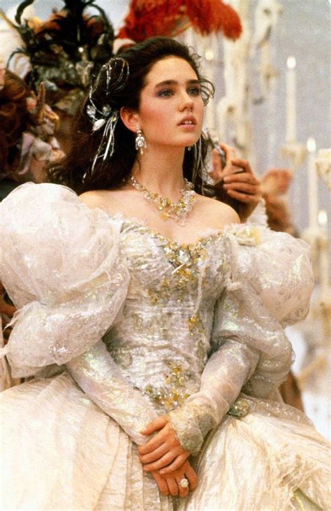Jennifer Connelly in Labyrinth (1986) | Labyrinth dress, Labyrinth costume, Masquerade ball gown