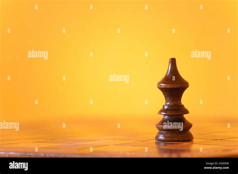 A piece on a chess table Stock Photo - Alamy