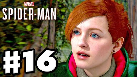 Spider-Man - PS4 Gameplay Walkthrough Part 16 - Uninvited! MJ! - YouTube