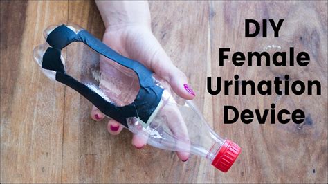 Easy DIY Female Urination Device (FUD) - YouTube
