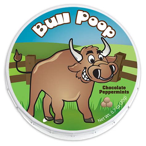 Bull Poop Mints - 0787P | AmuseMints Sweets and Snacks - USA-Made Mints ...