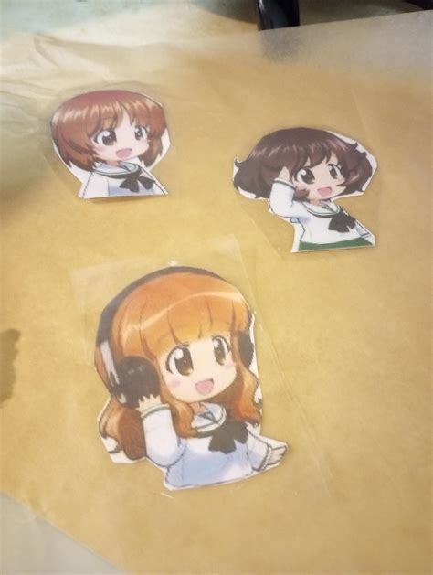 Homemade GuP Stickers : r/GIRLSundPANZER