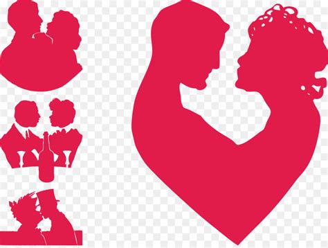 Love couple Silhouette Clip art - couple png download - 4814*8000 - Free Transparent Love png ...