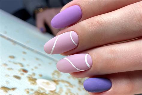 Light Purple Nail Designs