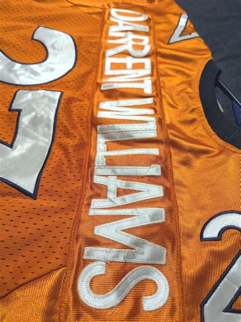 Darrent Williams #27 Denver Broncos Vintage NFL Football Jersey Double Stitched | eBay