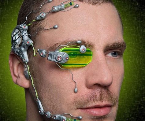 Upgrade your pathetic cranium with the cybernetic head system that ...