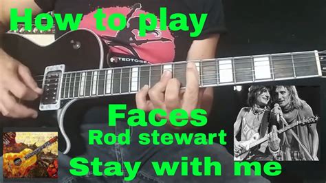 How to play/stay with me/Rod stewart/faces/guitar chords/ - YouTube