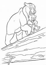 Brother Bear Coloring Pages  Learn To sketch template