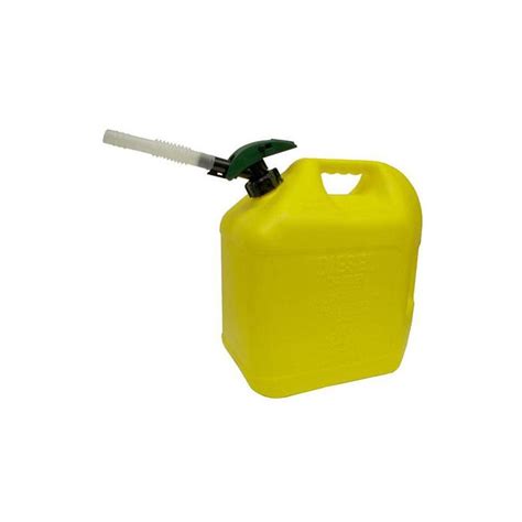 Diesel Gas Can Yellow 5 Gallon Enviro-Flo Tube Included 81054 BLITZ