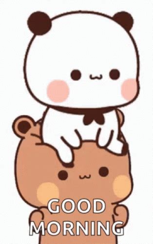 Good Morning Hug Milk & Mocha Bear GIF | GIFDB.com