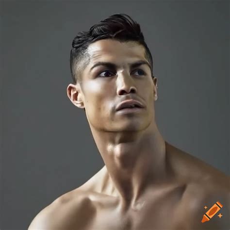 Cr7 with r9 haircut on Craiyon