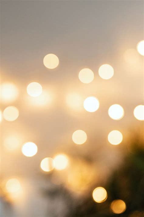 Blurry warm Christmas bokeh light | free image by rawpixel.com ...