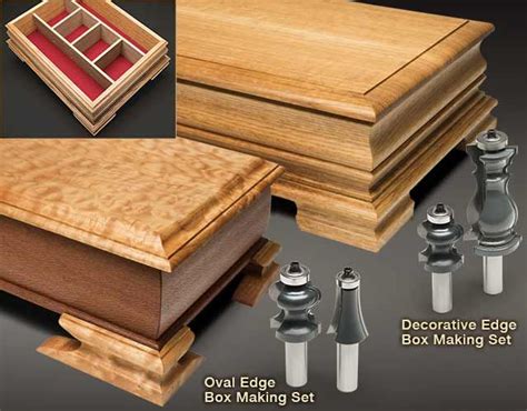 MLCS Box Making Sets with Decorative Edge and Oval Edge | Woodworking ...