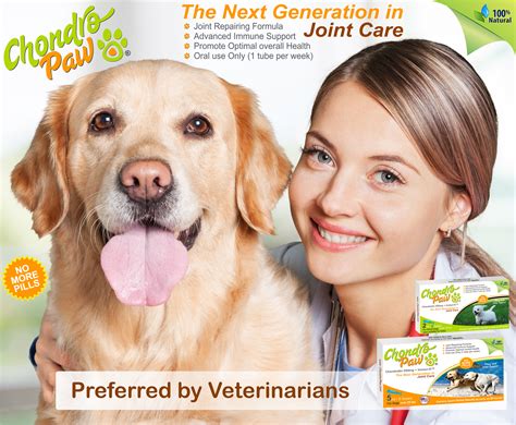 ChondroPaw helps to support and maintain the health of your dog’s joints and connective tissue ...