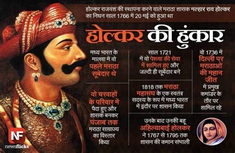 Malhar Rao Holkar History In Hindi - Once, lord of the malwa territory and commander in the ...