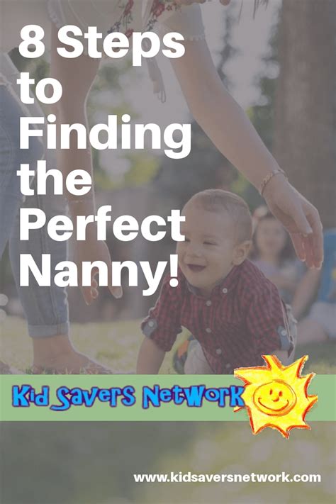 8 Steps to Finding the Perfect Nanny! | Nanny, New parents, Parenting