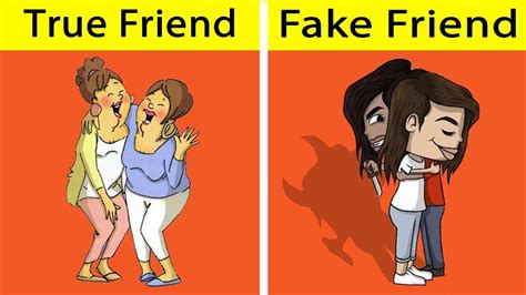 7 Differences Between True Friends and Fake Friends - YouTube