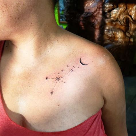 Delicate Constellation Tattoos Based on Your Zodiac Sign