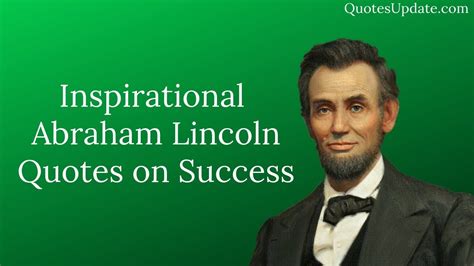 Inspirational Abraham Lincoln Quotes on Success - YouTube