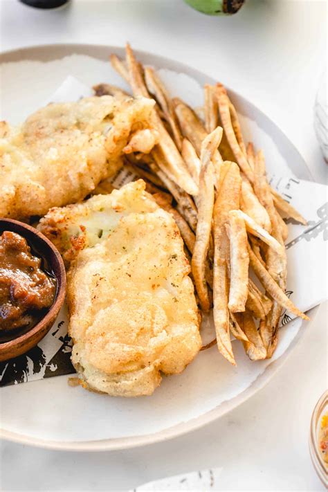 Caribbean Fish and Chips with Tamarind Sauce (paleo)• Heal Me Delicious