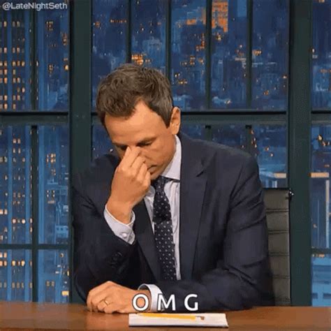 Seth Meyers Stressed GIF - SethMeyers Stressed Cant - Discover & Share GIFs