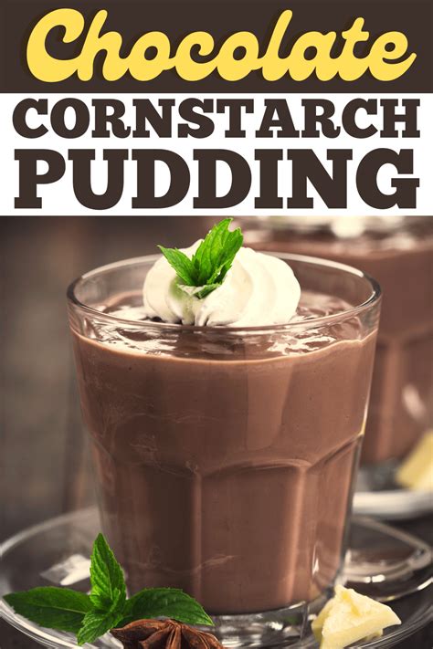 Chocolate Cornstarch Pudding - Insanely Good