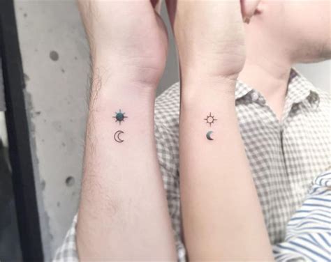 60 Meaningful Unique Match Couple Tattoos Ideas | Matching couple tattoos, Couple tattoos unique ...