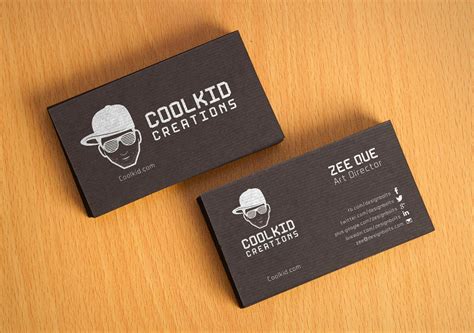 Embossed Free Business Card Mockup Template Psd Respo - vrogue.co