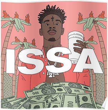 21 savage issa album 1 Poster | Rap album covers, Cool album covers ...