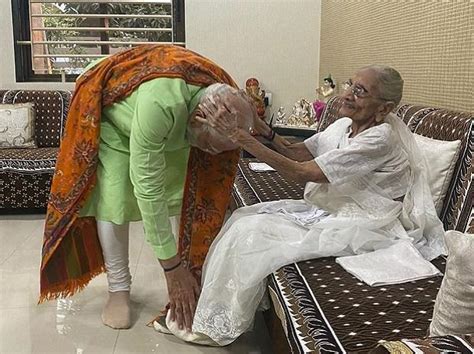 PM Narendra Modi's mother Heeraben passes away at the age of 100