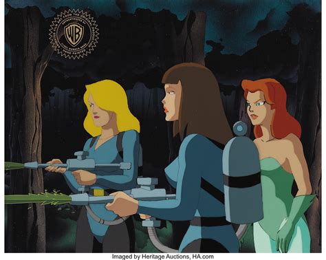 "Batman: The Animated Series" Poison Ivy Production Cel (Warner | Lot #4423 | Heritage Auctions