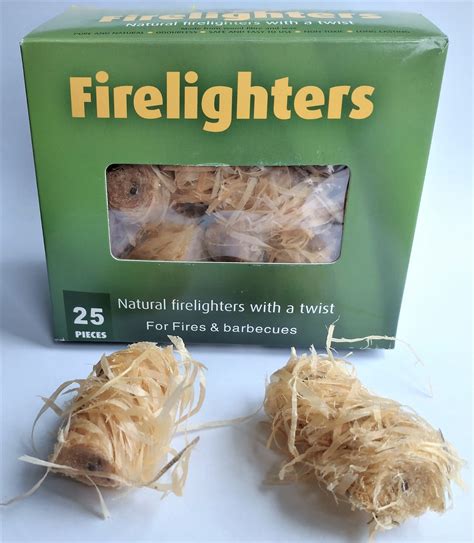 Firelighters for Open fires, Pizza Ovens, Fire Pits, Stoves Eco Friendly - Kiln Dried Firewood