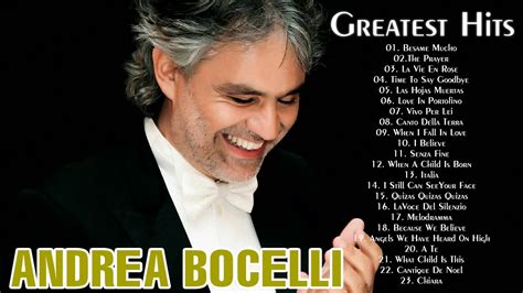 Andrea Bocelli Best Of Collection || Andrea Bocelli Songs Playlist [Cover Greatest Hits] - YouTube