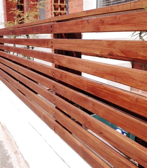 How To Create a Floating Cedar Wood Slat Fence – Step-By-Step Tutorial ...