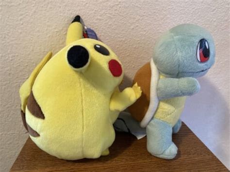 Pikachu + Squirtle Plush 1999 | #4562018068