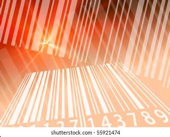 Barcode Stripe Pattern Flare Effect Backgrounds Stock Illustration 55921474 | Shutterstock