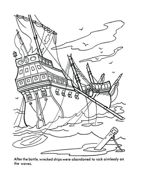 Printable Boat Coloring Pages PDF - Coloringfolder.com