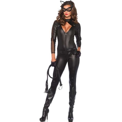 Wicked Kitty Womens Catwoman Costume| Halloween Costumes